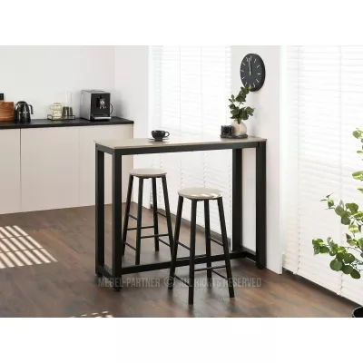 Barový set SERGIO - béžový / černý