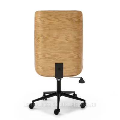 Otočná židle AURY - černá / dub