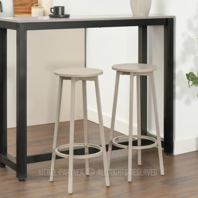 Barová stolička MAEVA - béžová