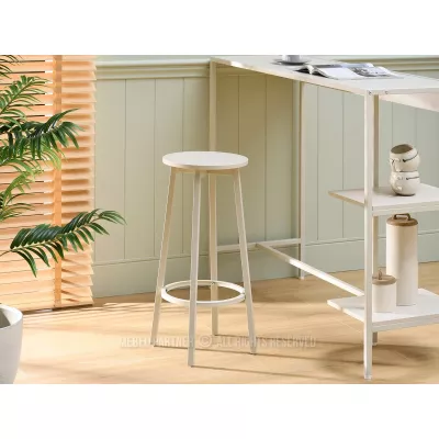 Barová stolička MAEVA - krémová