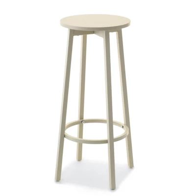 Barová stolička MAEVA - krémová