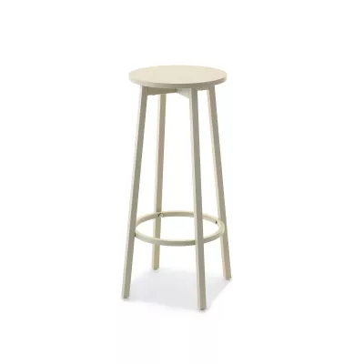 Barová stolička MAEVA - krémová