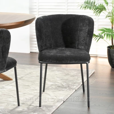 Jídelní židle DALMACIJA - černá