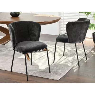 Jídelní židle DALMACIJA - černá