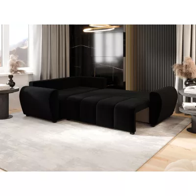 Rohová sedačka LUKAVA - černá