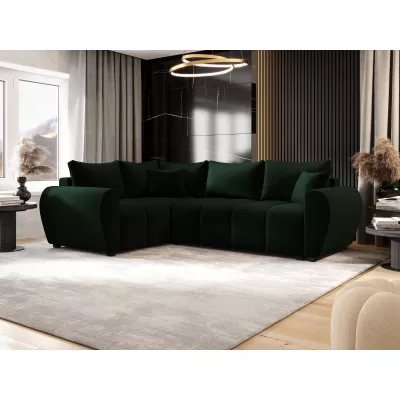 Rohová sedací souprava LUKAVA - zelená