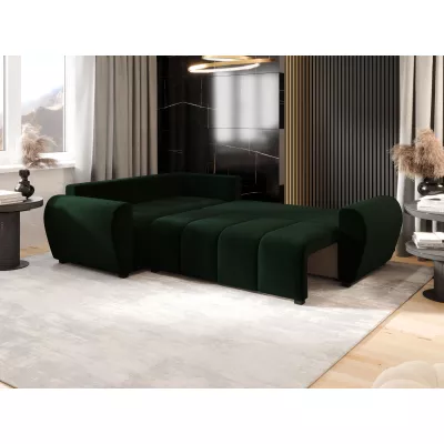 Rohová sedací souprava LUKAVA - zelená