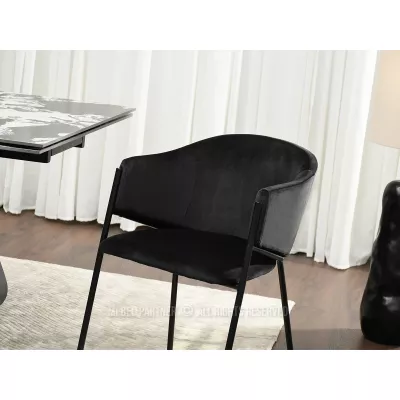 Jídelní židle JUHI - černá