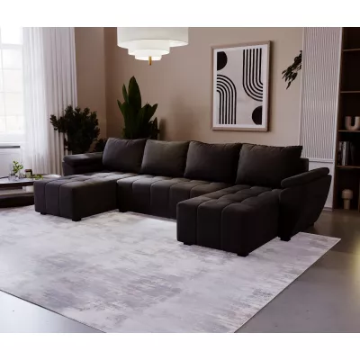 Sedací souprava do U GAVORA - antracitová