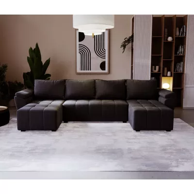 Sedací souprava do U GAVORA - antracitová