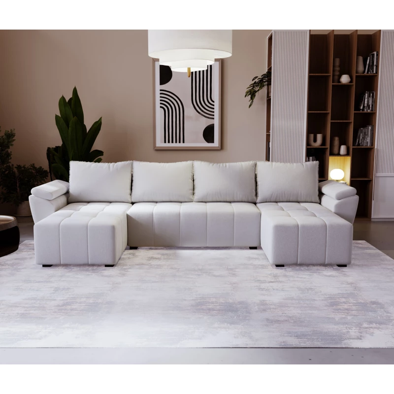 Sedací souprava do U GAVORA - šedá