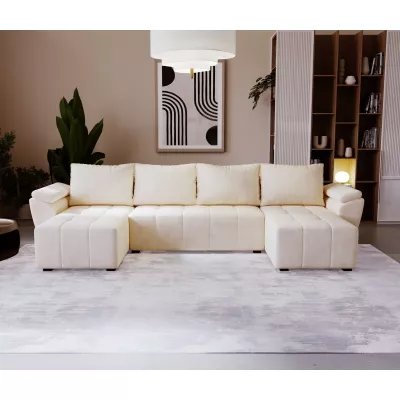 Sedací souprava do U GAVORA - krémová