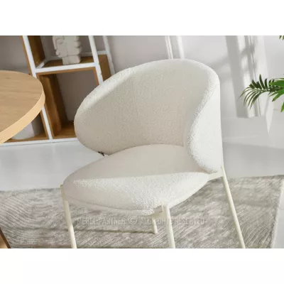 Jídelní židle DESERY - krémová