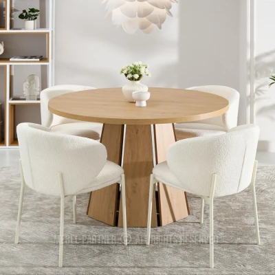 Jídelní židle DESERY - krémová