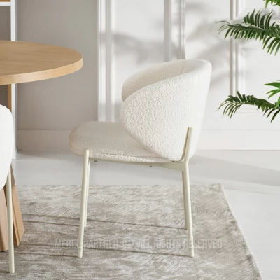 Jídelní židle DESERY - krémová