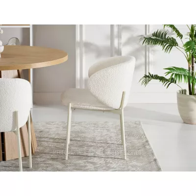 Jídelní židle DESERY - krémová