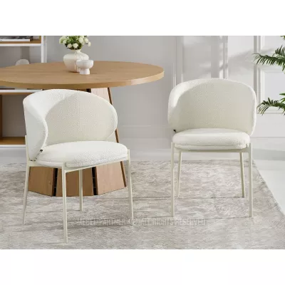 Jídelní židle DESERY - krémová