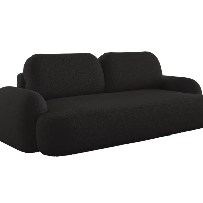 Rozkládací dvoumístná pohovka MOHYLA - černá