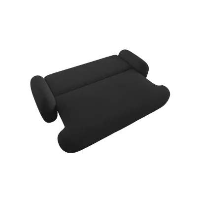 Rozkládací dvoumístná pohovka MOHYLA - černá