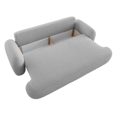 Rozkládací dvoumístná pohovka MOHYLA - šedá