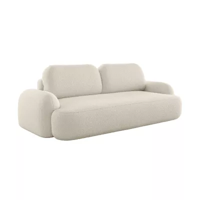 Rozkládací dvoumístná pohovka MOHYLA - vanilková