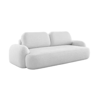 Rozkládací dvoumístná pohovka MOHYLA - světle šedá