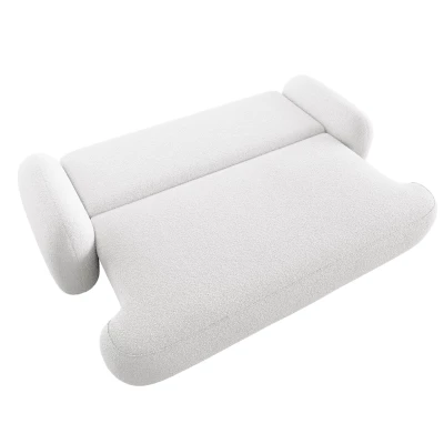 Rozkládací dvoumístná pohovka MOHYLA - světle šedá