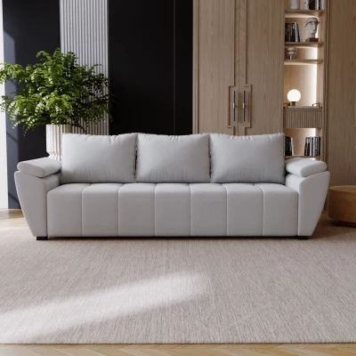 Trojmístná pohovka GAVORA - šedá