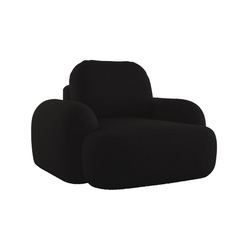 Křeslo MOHYLA - černé