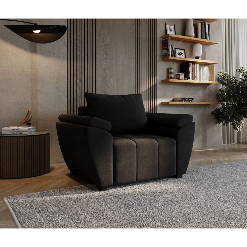 Křeslo GAVORA - antracitové