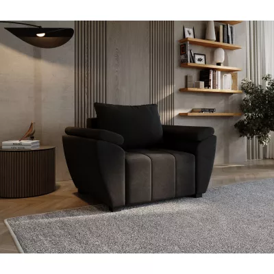 Křeslo GAVORA - antracitové