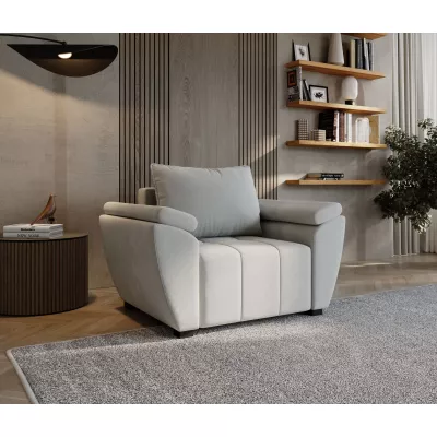 Křeslo GAVORA - šedé