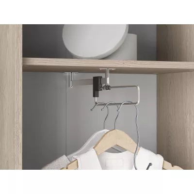 Úzká skříň do předsíně RENATE - dub cremona / kašmír