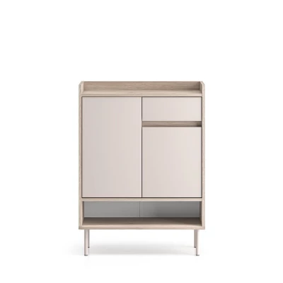 Policový botník se šuplíkem RENATE - dub cremona / kašmír