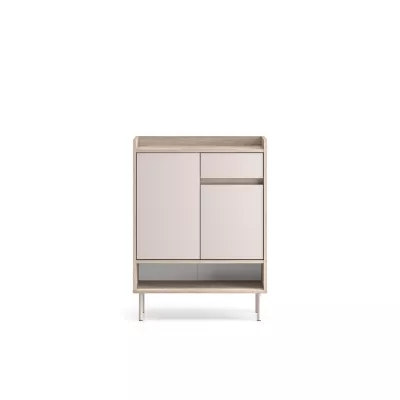 Policový botník se šuplíkem RENATE - dub cremona / kašmír