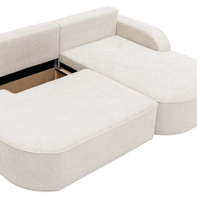 Rohová sedací souprava FESTIA - antracitová, pravý roh