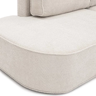 Rohová sedací souprava FESTIA - antracitová, levý roh