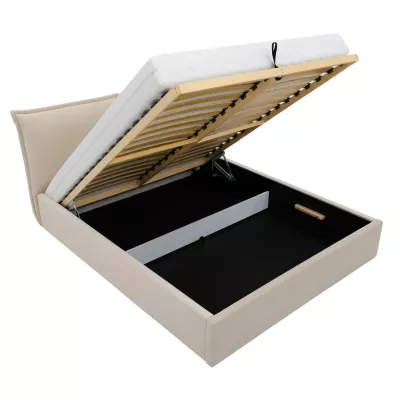 Čalouněná dvojlůžková postel 180x200 JOESON - khaki