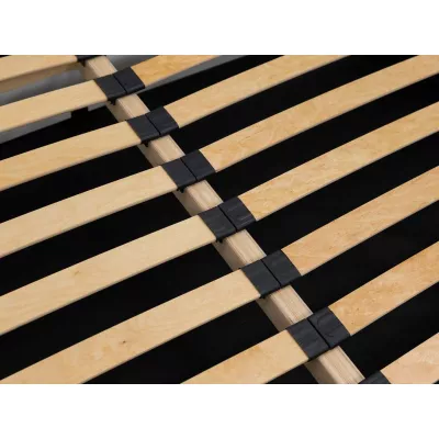 Čalouněná dvojlůžková postel 180x200 JOESON - khaki