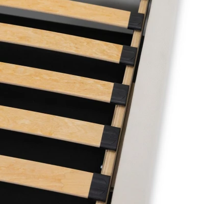 Čalouněná dvojlůžková postel 140x200 JOESON - indická růžová