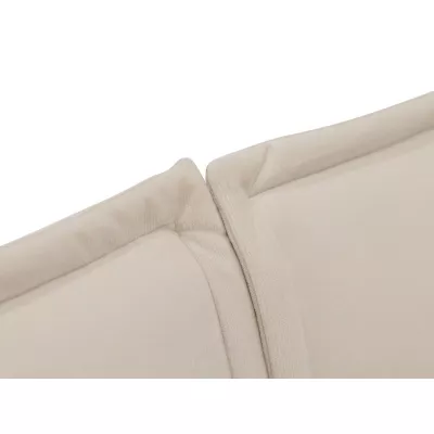 Čalouněná dvojlůžková postel 140x200 JOESON - khaki