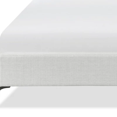 Čalouněná manželská postel 180x200 LUCIAMA - světlá béžová