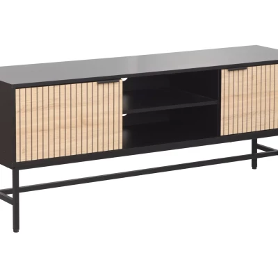 TV stolek FAHIM - dub / černý