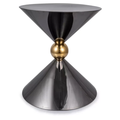 Designový odkládací stolek DIJON - černý