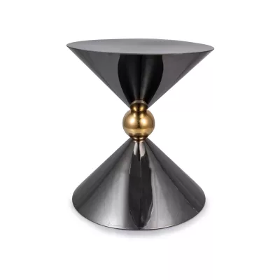 Designový odkládací stolek DIJON - černý