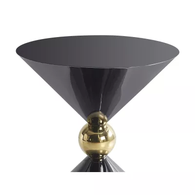 Designový odkládací stolek DIJON - černý