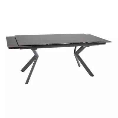 Rozkládací jídelní stůl 160(240)x90 RODMAN - černý