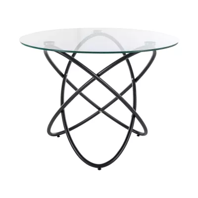 Designový skleněný stůl ORLAN - černý