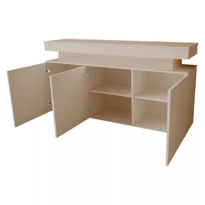 Sestava do obývacího pokoje HYDA 1 - písková béžová + LED osvětlení ZDARMA