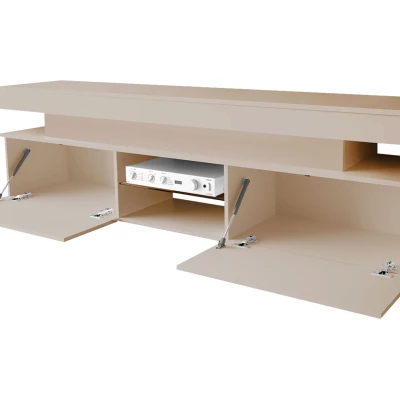 Sestava do obývacího pokoje HYDA 1 - písková béžová + LED osvětlení ZDARMA